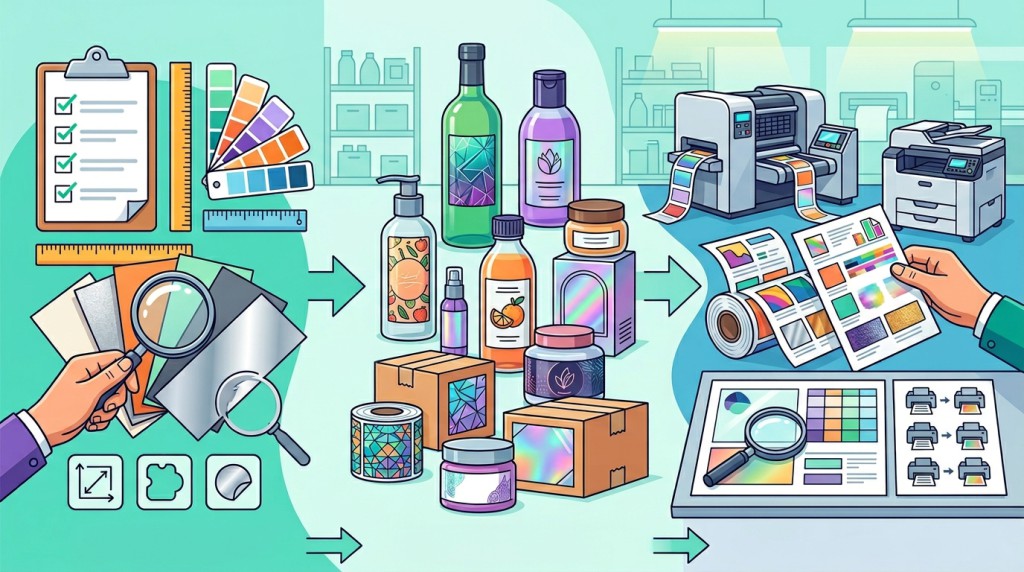 客製標籤貼紙採購指南